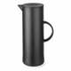 Crni termo čajnik od nehrđajućeg čelika Hendi, 1,5 l