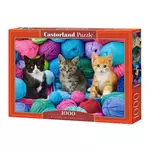 Castorland puzzle 1000 kom kittens in yarn store