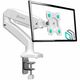 ONKRON Monitor Desk Mount for 13 to 32-Inch LCD LED OLED Screens up to 8 kg, White G80-W G80-W