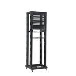 NaviaTec 19" 4 Post Open Frame Rack, 29U Black NVT-ORACK29U-605