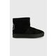 Cipele za snijeg od brušene kože Chiara Ferragni Eyelike boja: crna - crna. Čizme za snijeg iz kolekcije Chiara Ferragni. Model izrađen od brušene kože.