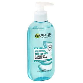 Garnier Skin Naturals Hyaluronic Aloe gel za čišćenje lica za sve vrste kože 200 ml za žene