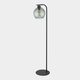 TK LIGHTING 5051 | Cubus-TK Tk Lighting podna svjetiljka 160cm s prekidačem 1x E27 dim, crno