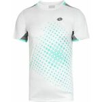 Majica za dječake Lotto Top B IV T-Shirt 1 - bright white/green 9