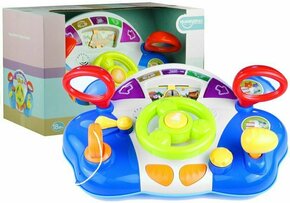 Interactive Steering Wheel For Children Dashboard Sounds