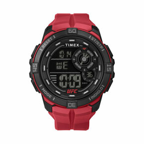 Sat Timex Ufc Rush TW5M59200 Black/Red