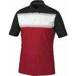 Galvin Green Mo Mens Breathable Short Sleeve Shirt Red/White/Black M