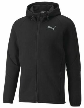 Muška sportski pulover Puma Evostripe Full Zip Hoodie - puma black