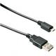 Kabel USB 2.0 MS Industrial USB A (M) na Micro USB B (M) 2m crni RETAIL