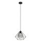 EGLO 43482 | Vernham Eglo visilice svjetiljka 1x E27 crno, dim