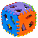 Igra za razvoj vještina oblika kocke u boji 24 kom - Wader