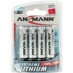 Ansmann Extreme mignon (AA) baterija litijev 2850 mAh 1.5 V 4 St.