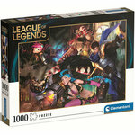 League of Legends: Piltoverovi heroji HQC puzzle 1000 kom - Clementoni
