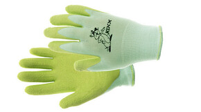 FUDGE najlonske rukavice. lateks. dl zelena 5