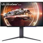 LG UltraGear 27GS95QX monitor, OLED, 27", 16:9, 2560x1440, 240Hz, pivot, HDMI, Display port, USB