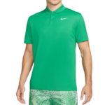 Muški teniski polo Nike Court Dri-Fit Pique Polo - stadium green/white
