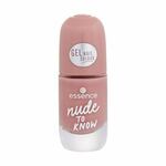 Essence Gel Nail Colour brzosušeći lak za nokte sa sjajnim efektom 8 ml nijansa 30 Nude To Know