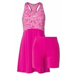 Haljina za djevojke Head Girls Spirit Dress - print vision/vivid pink