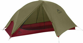 MSR FreeLite 1-Person Ultralight Backpacking Tent Green/Red Šator