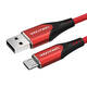 Kabel USB 2.0 do Micro-B USB Vention COARG 1,5 m (crveni)