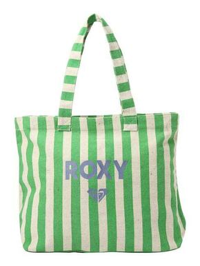 ROXY Shopper torba 'FAIRY' siva / zelena / vuneno bijela