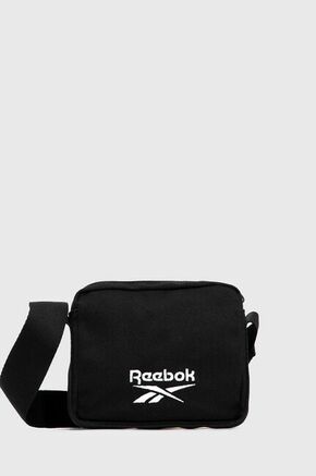 Torbica oko struka Reebok Classic boja: crna - crna. Mala torbica iz kolekcije Reebok Classic. na kopčanje model izrađen od tekstilnog materijala.