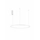 NOVA LUCE 9345604 | Tarquin Nova Luce visilice svjetiljka okrugli jačina svjetlosti se može podešavati 1x LED 2592lm 3000K bijelo mat, opal