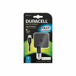 Duracell Punjač – Uni 1xUSB + Lightning cable – 2.4A - Black