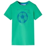 vidaXL Dječja majica zelena 128