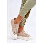 BIG STAR SHOES Big Star Low Lace-up Sneakers kremasta