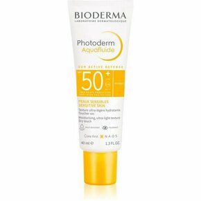 BIODERMA Photoderm Aquafluide Invisible SPF50+ hidratantni i matirajući fluid za zaštitu od sunca za lice 40 ml unisex