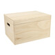 Kesper Drvena kutija s poklopcem 39 x 29 x 23 cm - paulovnija