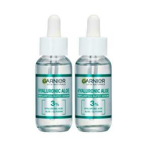 Garnier Skin Naturals Hyaluronic Aloe Replumping Super Serum Set 2x serum za lice 30 ml za žene