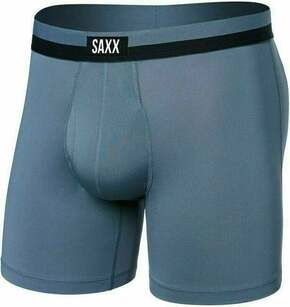 SAXX Sport Mesh Boxer Brief Stone Blue L Donje rublje za fitnes