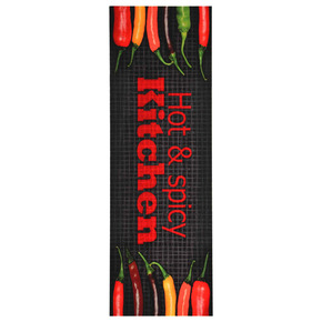 VidaXL Prostirka za kuhinjski pod Hot &amp; Spicy periva 60 x 180 cm
