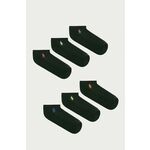 Polo Ralph Lauren - Stopalice (6-pack) - crna. Stopalice iz kolekcije Polo Ralph Lauren. Model izrađen od elastičnog materijala. U setu šest para.
