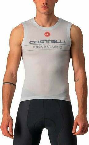 Castelli Active Cooling Sleeveless Majica bez rukava Silver Gray XL