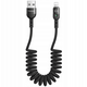 Mcdodo CA-6410 USB-A/Lightning Spring Cable, 1.8m (black)