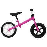 Bicikl za ravnotežu s kotačima od 12 inča ružičasti