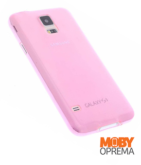 Samsung Galaxy S5 roza ultra slim maska