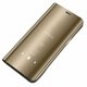 Clear View Standing Cover za Samsung Galaxy A7 2018 Zlatni
