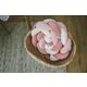 BUBABA BY FREEON ogradica za krevet pletenica 235x15 pink/white 50153