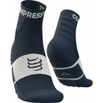 Compressport Training Socks 2-Pack Dress Blues/White T1 Čarape za trčanje