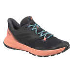 Tenisice za trail trčanje tr2 ženske crno-ružičasto-plave