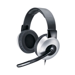 Genius HS-05A slušalice, 3.5 mm/bežične, crna/srebrna, 102dB/mW/105dB/mW/112dB/mW, mikrofon