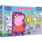 Peppa Pig Super Giant dvostrana 3u1 puzzle 15kom - Trefl