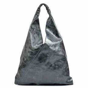 Crna kožna torbica Isabella Rea Arya