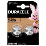 Duracell Batterie Knopfzelle CR2450 3.0V Lithium 2St.