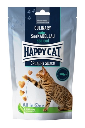 Happy Cat Culinary Crunchy Snack - bakalar 70 g