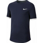 Majica za dječake Nike Court Dry Top SS Boys - obsidian/white/white